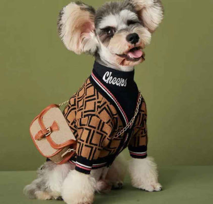 Furendi Classic Dog Cardigan | Knit Button Dog Sweater