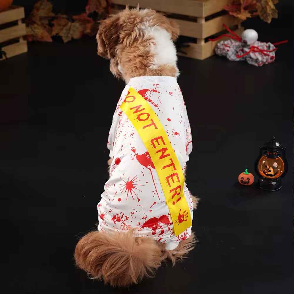 Do Not Enter Dog Costume | Halloween Dog Costume