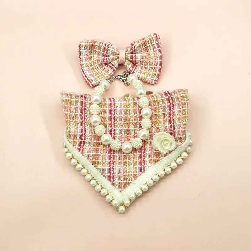 Bella Bandana & Bow Set