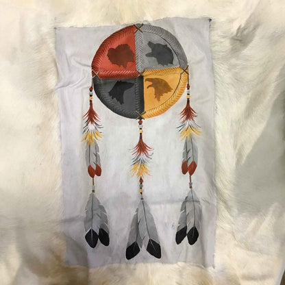 Dreamcatcher Hand Wall Painting