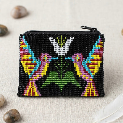 OLDTRIBES™ HummingBird Beaded coin purses