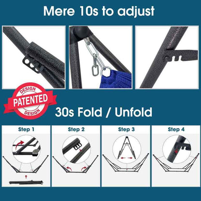 Original Collapsible Hammock with Stand