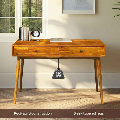 Lagom 48 Inches Solid Wood Desk
