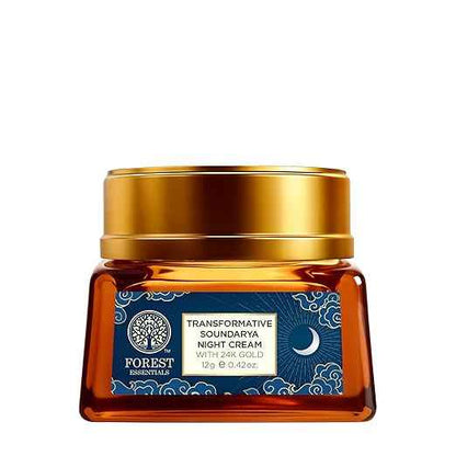 Forest Essentials Transformative Soundarya Night Cream with 24K Gold