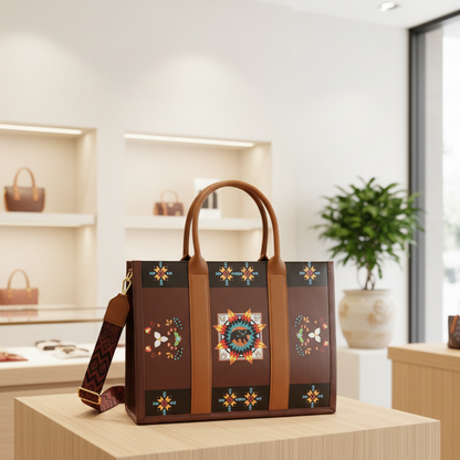 OLDTRIBES™ Yana Earth Brown Carryall
