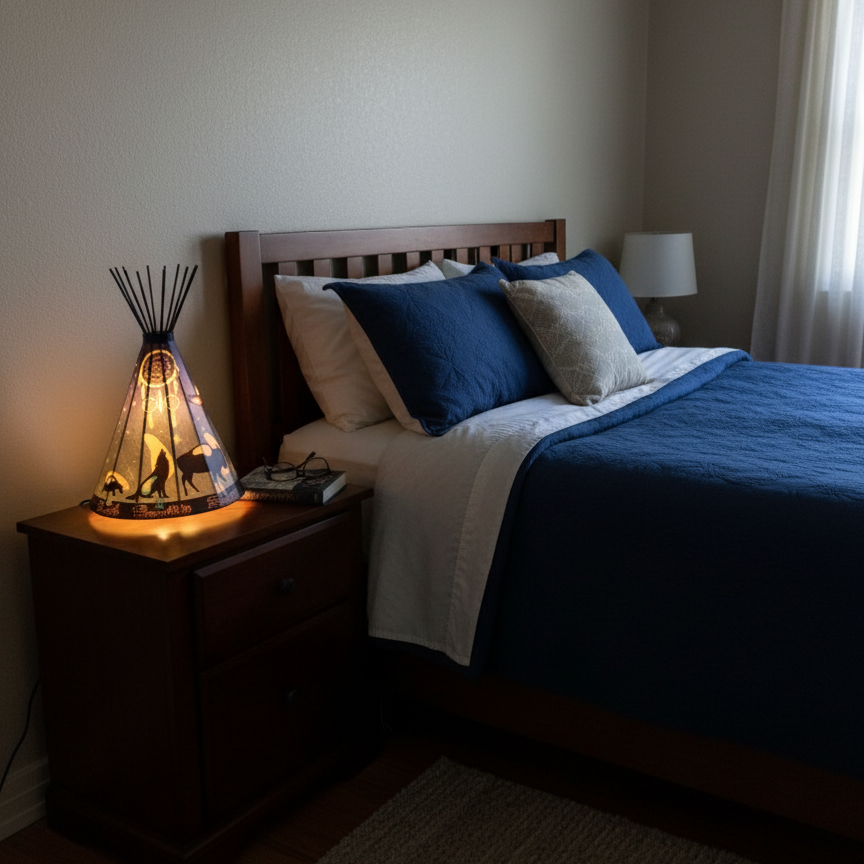 Teepee 7 spirits Table Lamp