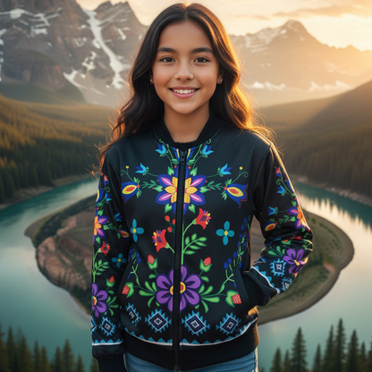 Night Orchid Kids Bomber