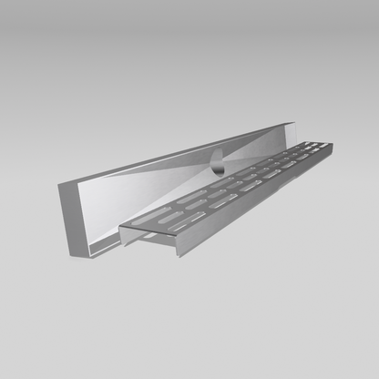 32″ Linear Shower Drain, 304 Stainless Steel — Grate or Tile-In Cover