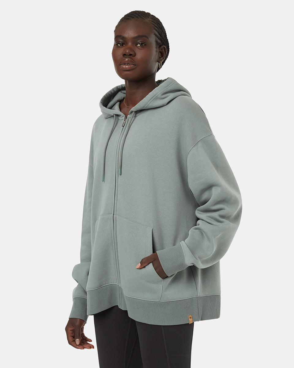 TreeFleece Oversized Zip-Hoodie