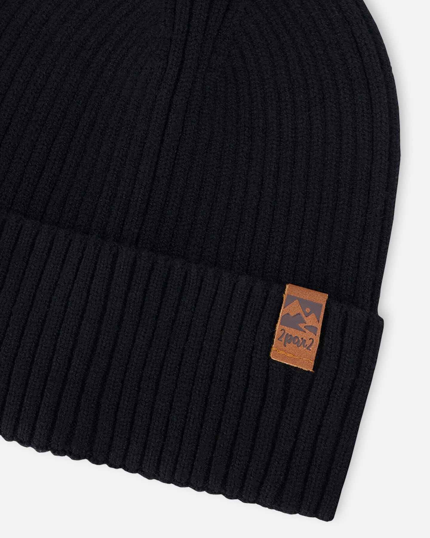Knit Hat Black