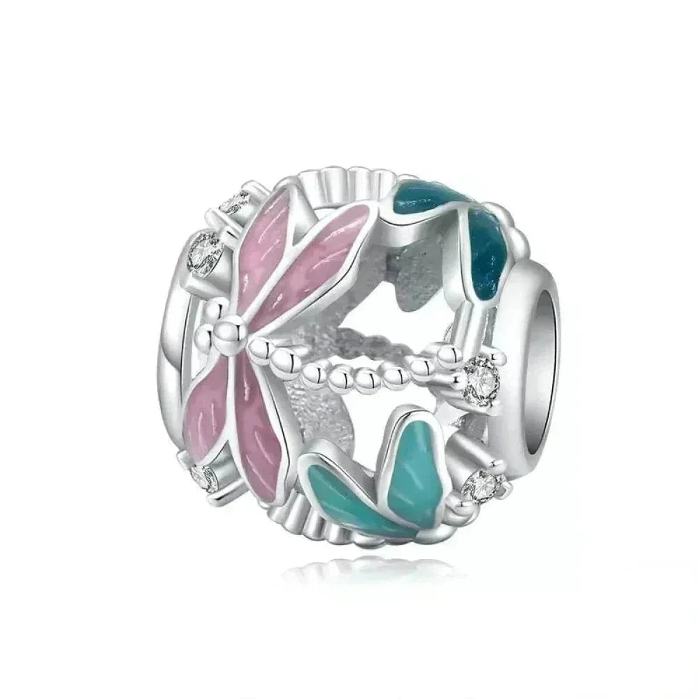 Dazzle in Elegance with 925 Sterling Silver CZ Beads for Bracelets & Bangles