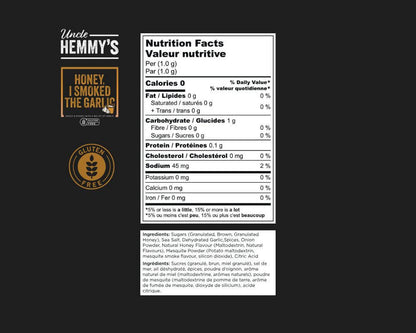 Uncle Hemmy’s : Honey I Smoked The Garlic Bottle