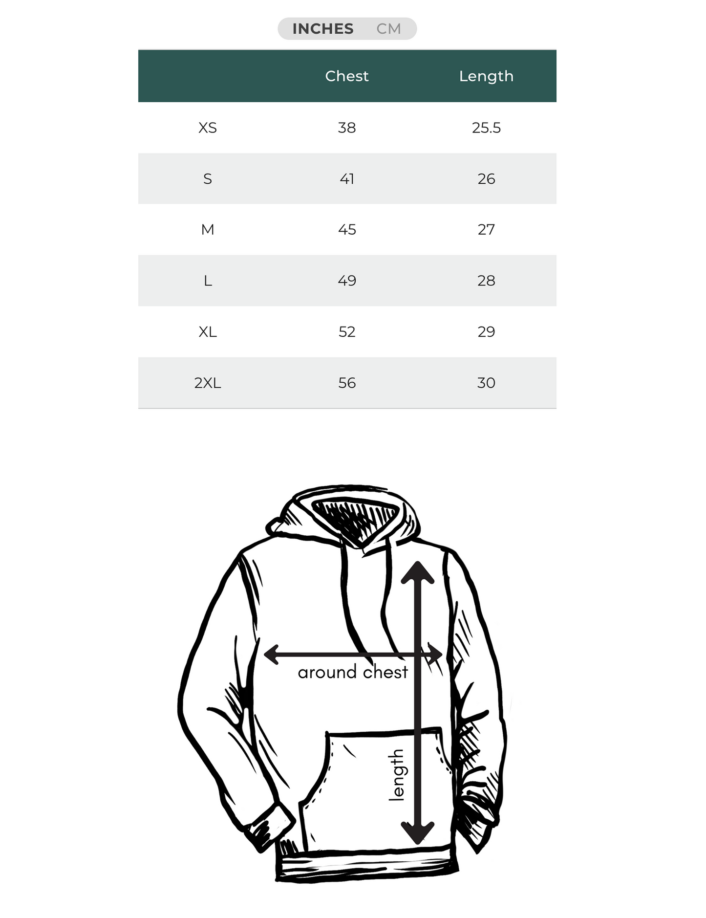 WILD WEST COAST Unisex Zip Up Eco Hoodie - Forest Green