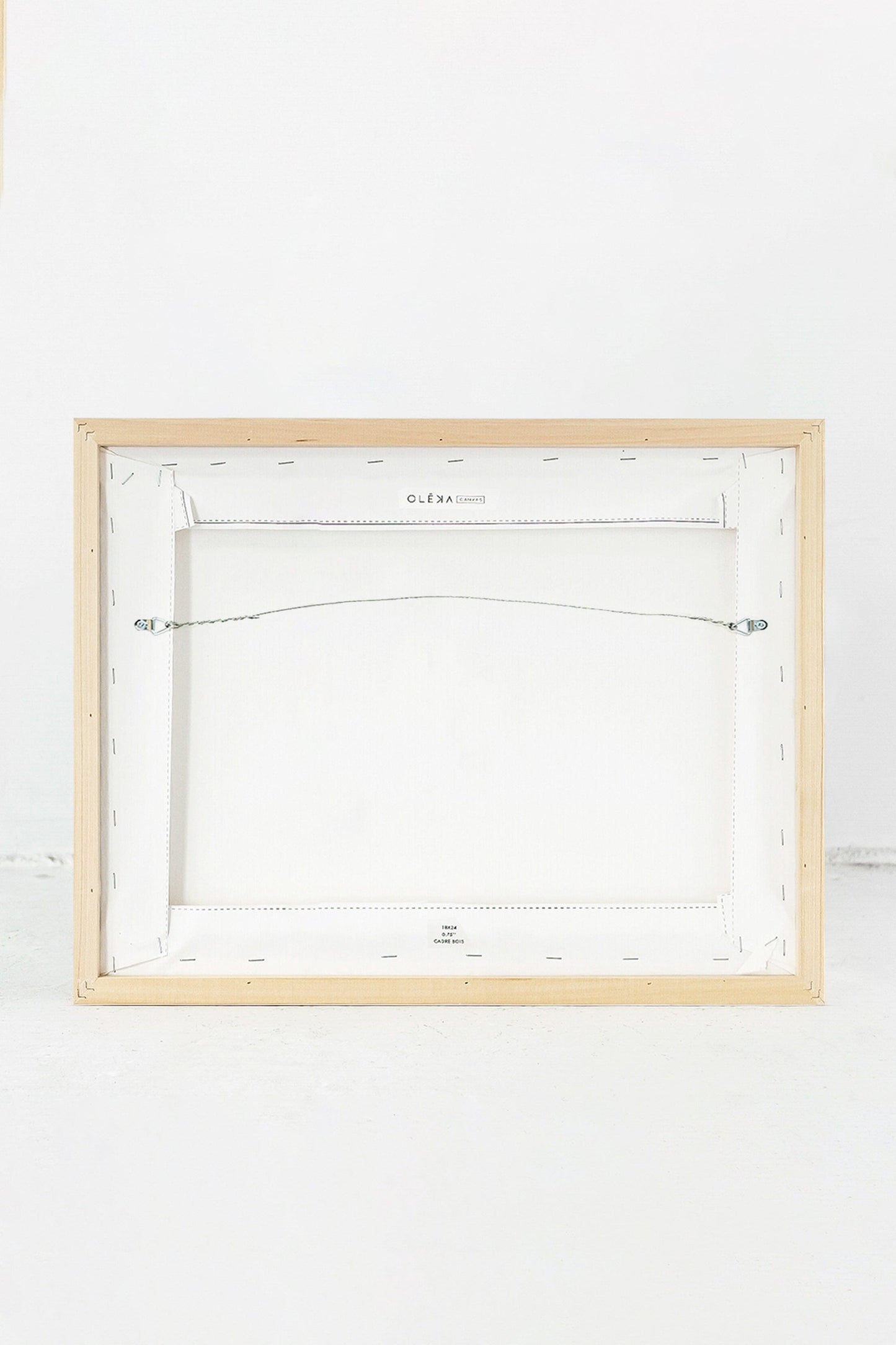 LUNAR CITRUS, Oeuvre sur toile étirée