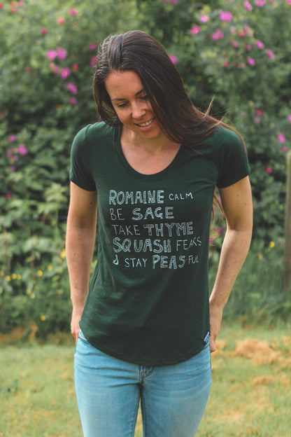 VEGGIE WISDOM - Women's Bamboo Tee