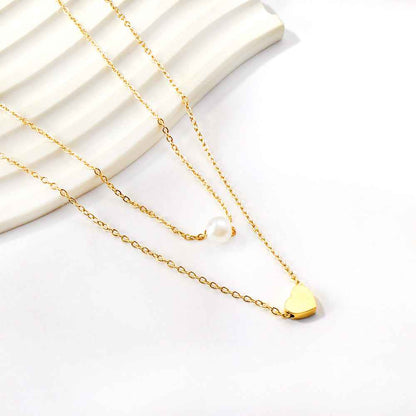 Heart & Pearl Harmony Pendant