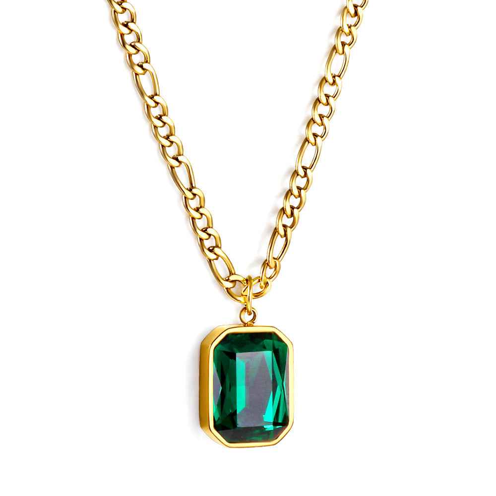 Diamond Bar Pendant