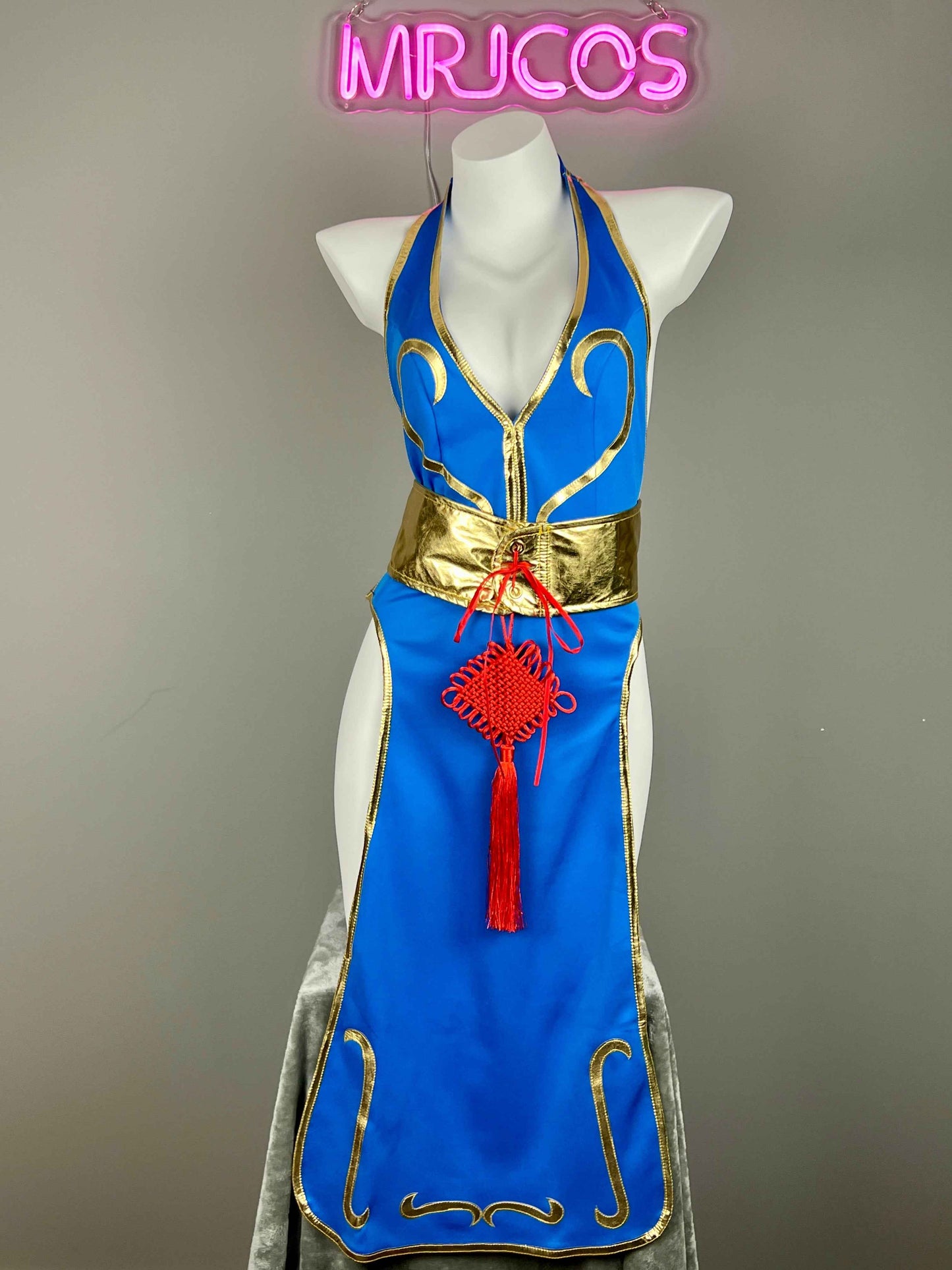 Japanese Character Cosplay Costume Cheongsam Dress Lingerie Set