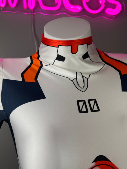 Anime Style Spandex Cosplay Bodysuit Plug Suit Halloween Costume Zentai