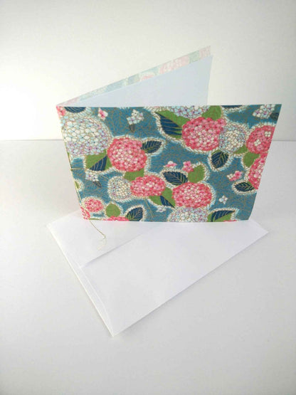 Handsewn Chiyogami Cotton Rag Blank Card | Boxed sets