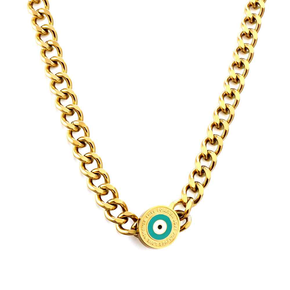 Rainbow Eye Pendant