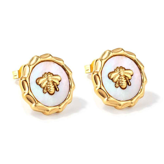 Autumn Gold Studs