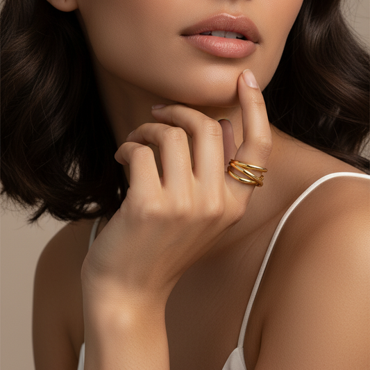 Infinity Cross Ring