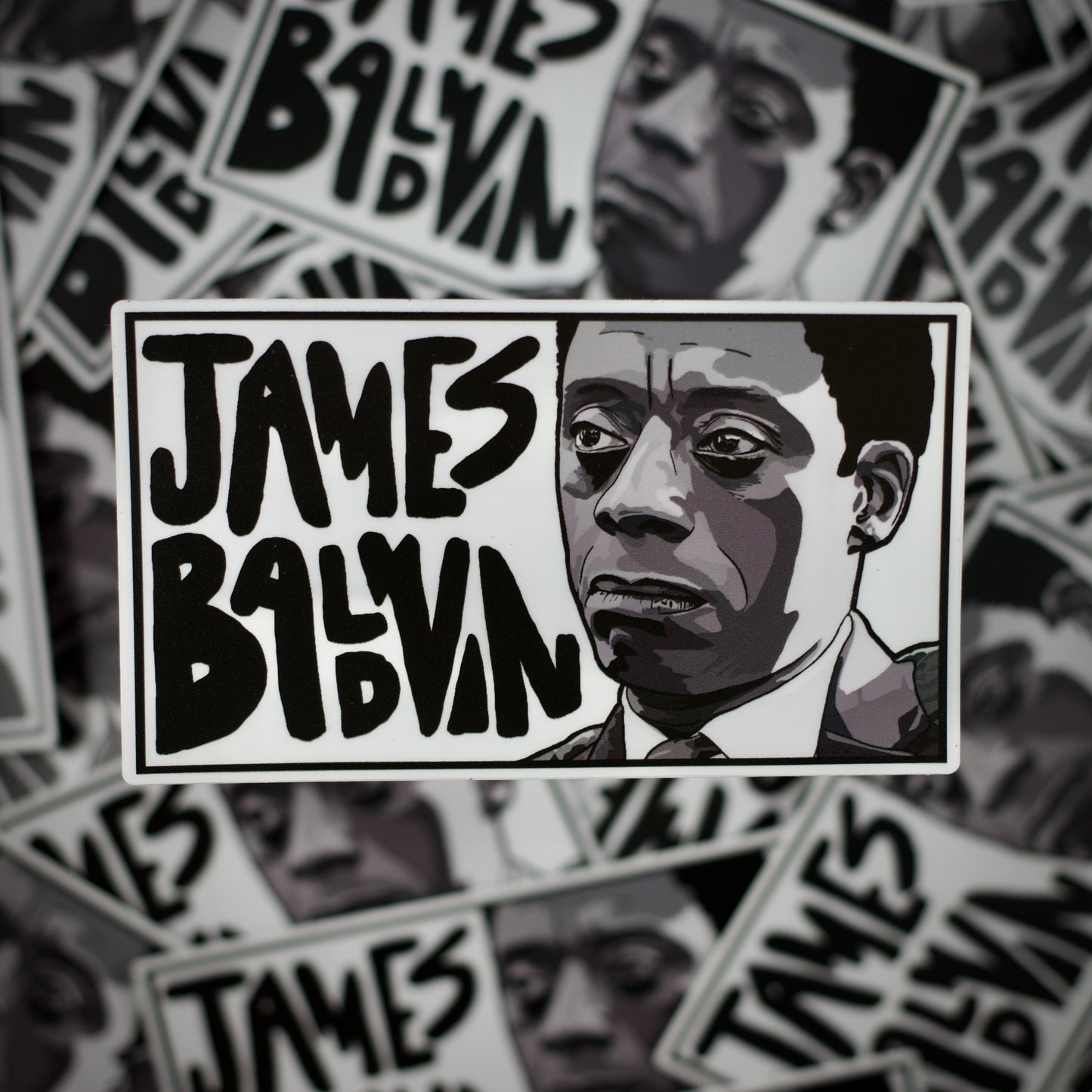James Baldwin Sticker