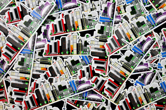Toronto Skyline Sticker