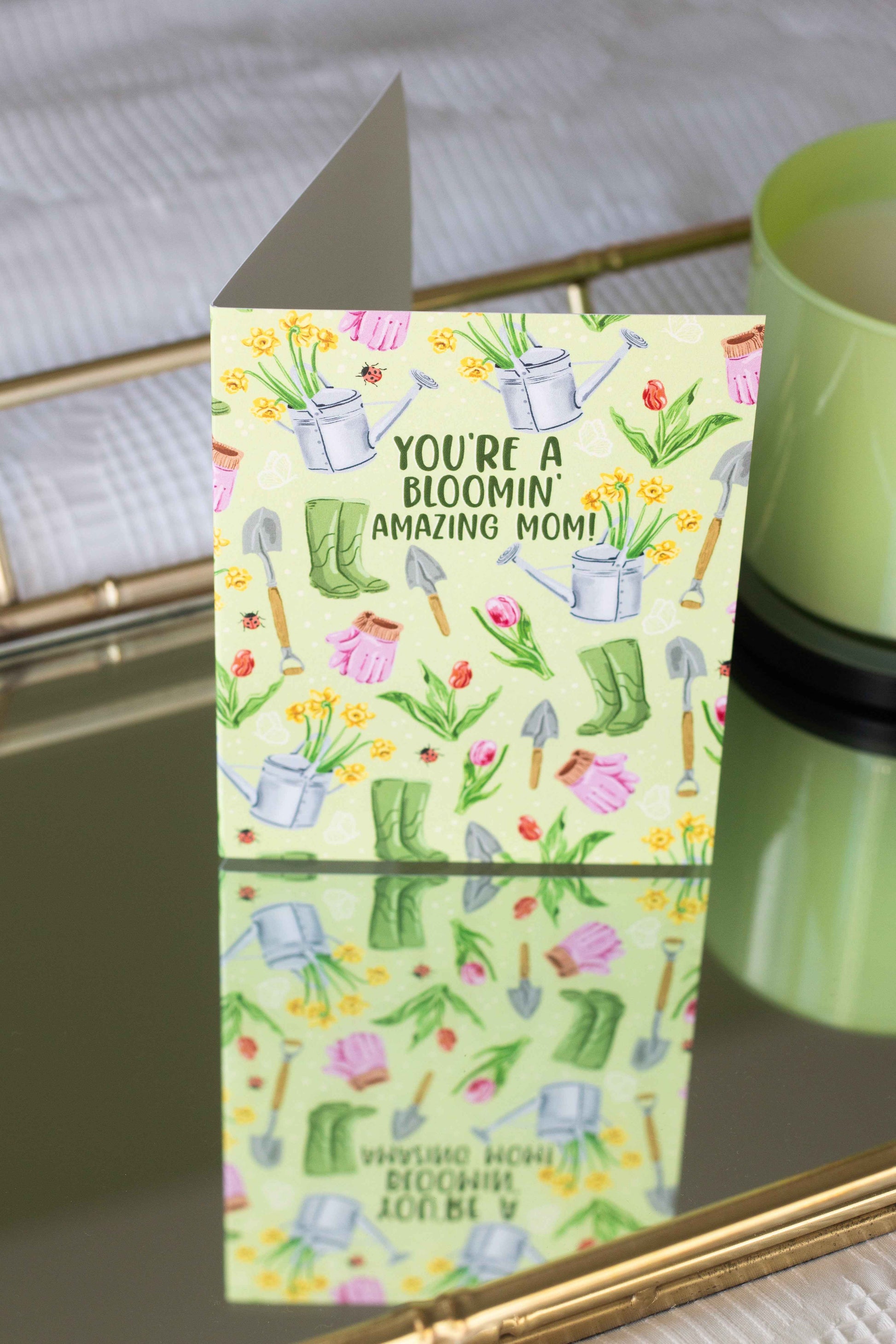 You're A Bloomin' Amazing Mom! - Greeting Card