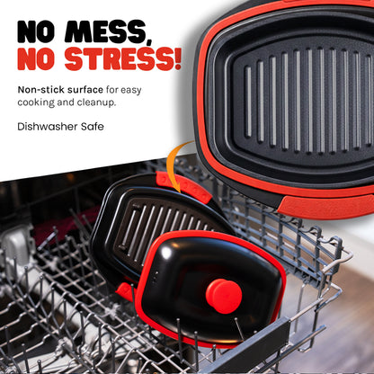 Micro Grill Chef Pot™ Mikrowellen-Kochtopf – Vielseitiger Mikrowellen-Speisekocher mit Deckel – Mikrowellengeeigneter Dampfgarer & Suppentopf – BPA-frei, spülmaschinenfest, ideal für schnelle Mahlzeiten & gesundes Kochen