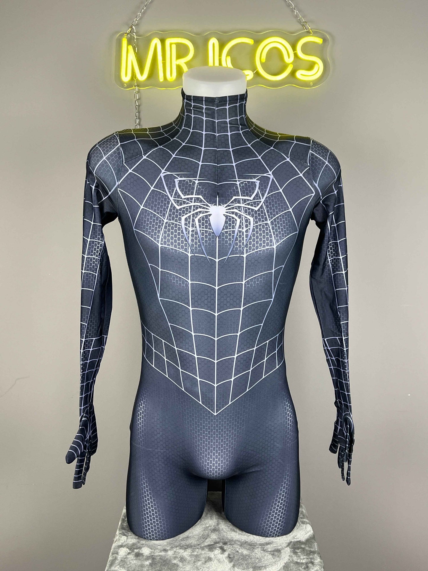Super Hero Spider Cosplay Full Bodysuit Halloween Costume Zentai