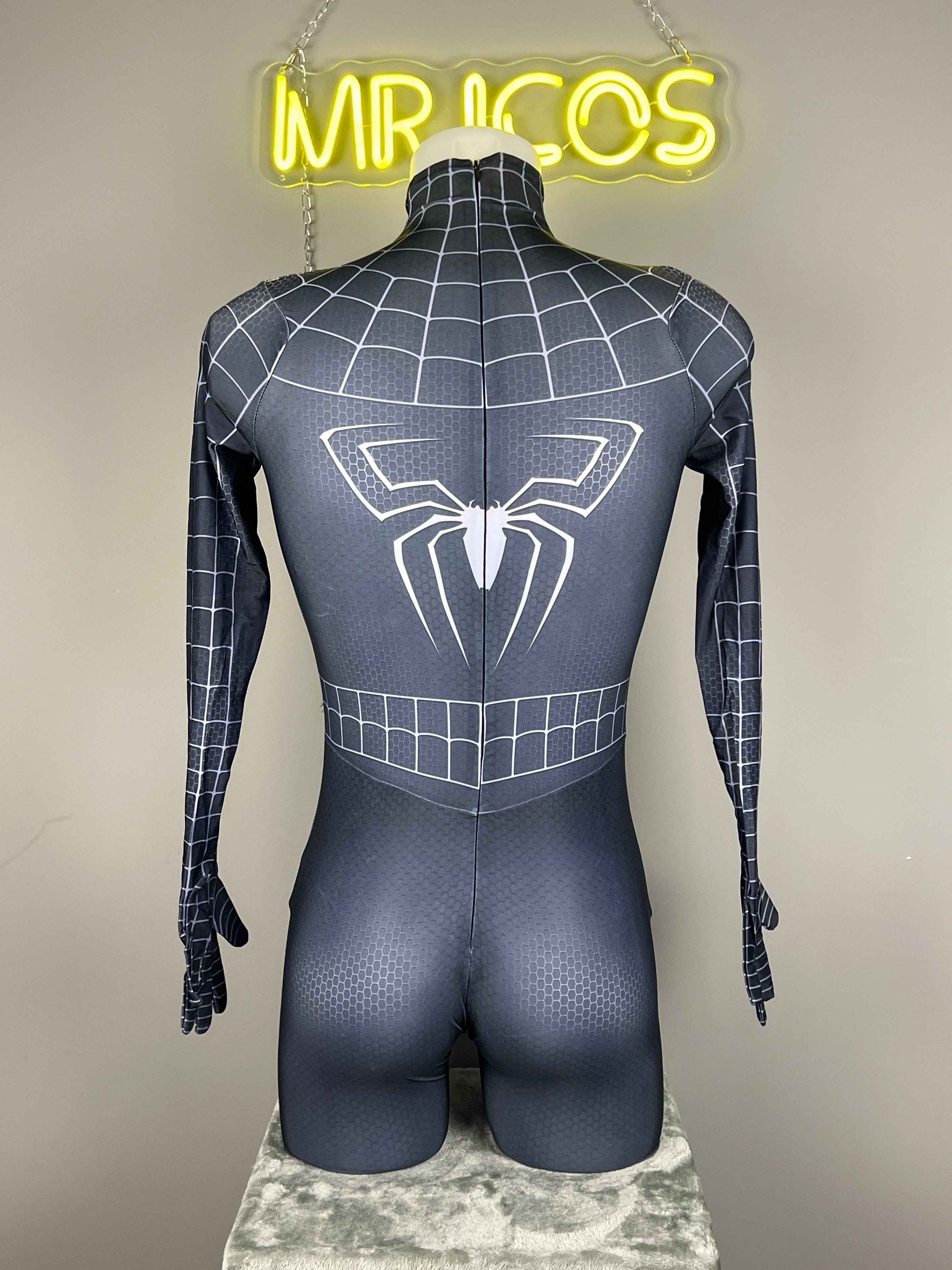 Super Hero Spider Cosplay Full Bodysuit Halloween Costume Zentai