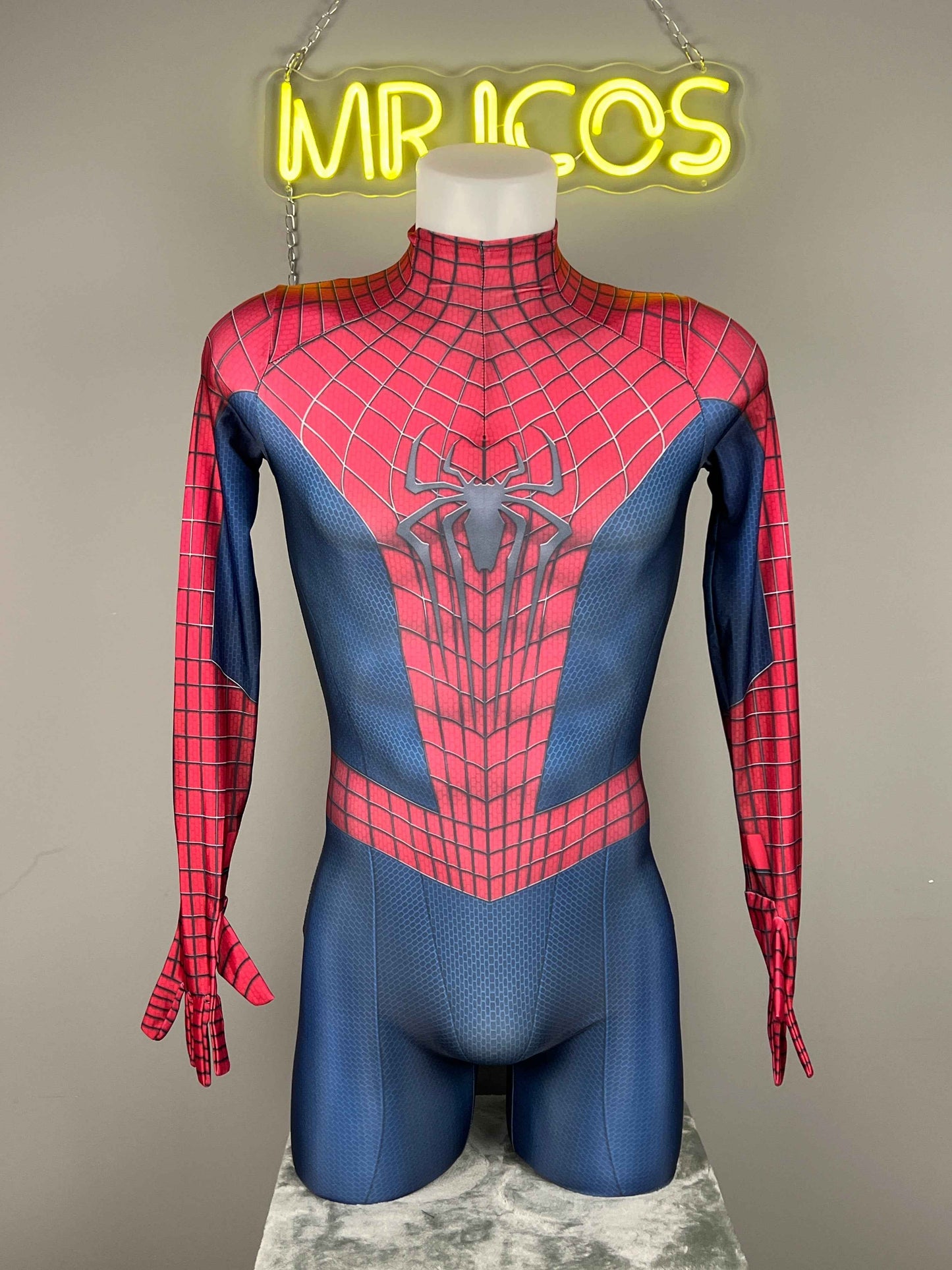 Super Hero Amazing Spider Cosplay Full Bodysuit Halloween Costume Zentai