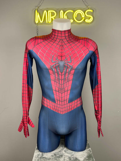 Super Hero Amazing Spider Cosplay Full Bodysuit Halloween Costume Zentai