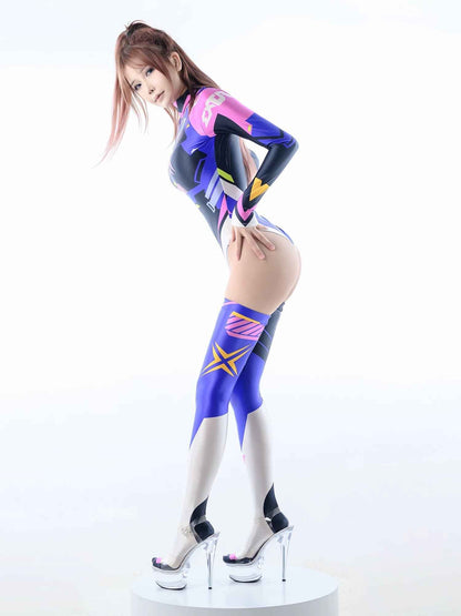 Anime Sci-fi Spandex Swimwear Racing Suit Wet Suit Race Queen Costume
