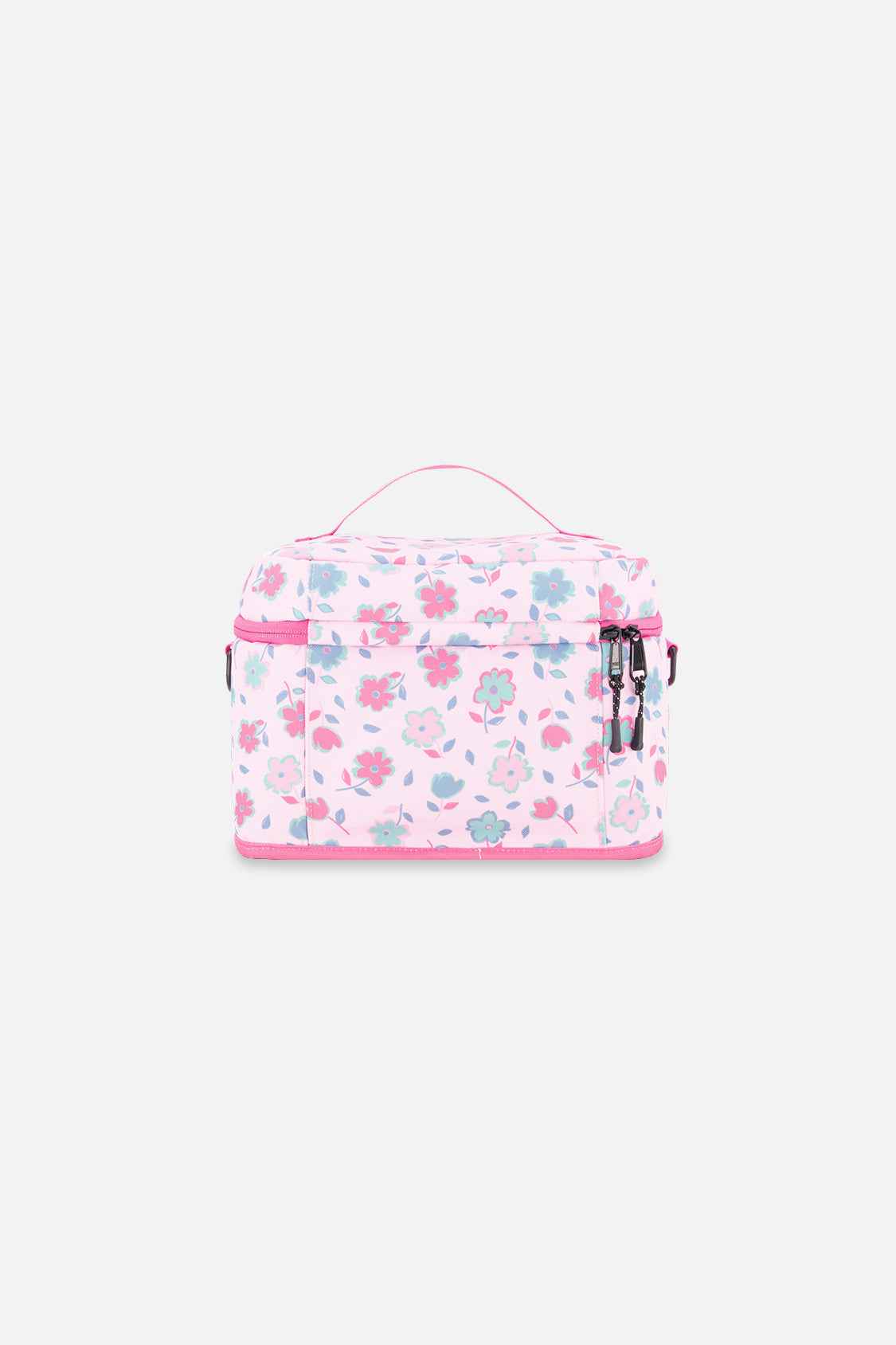 Lunch Box Pink Printed Flowers