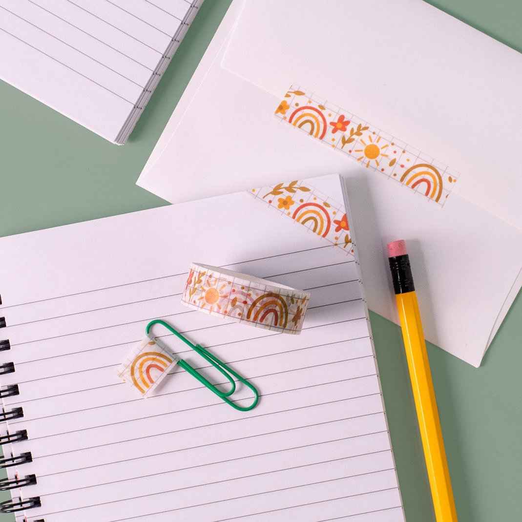 Autumn Rainbow Washi Tape