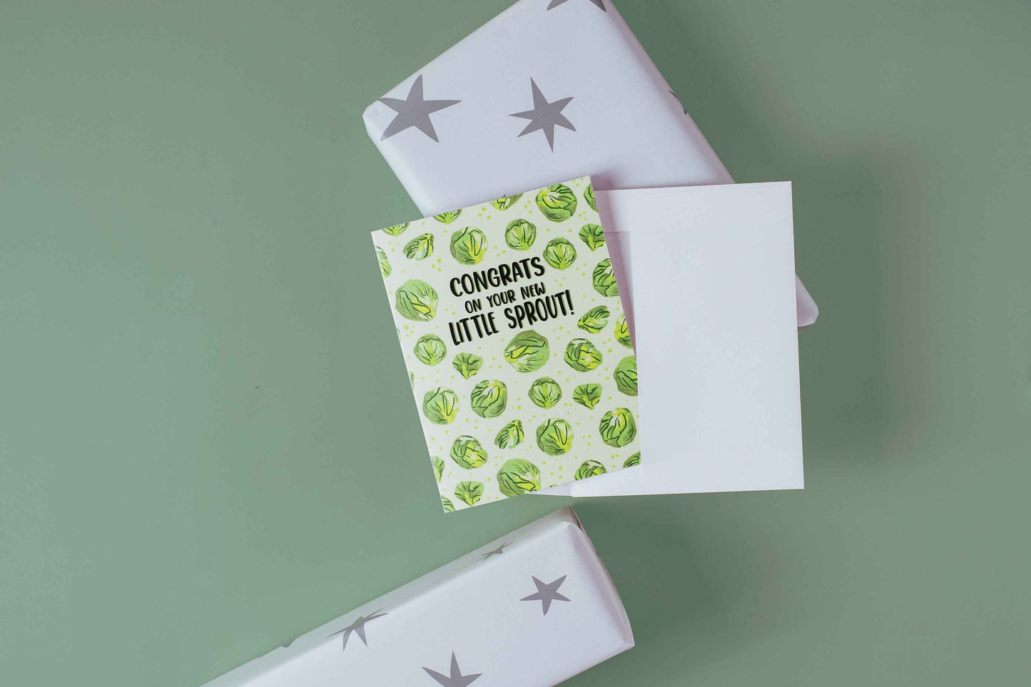 Congrats on Your New Little Sprout! - Greeting Card