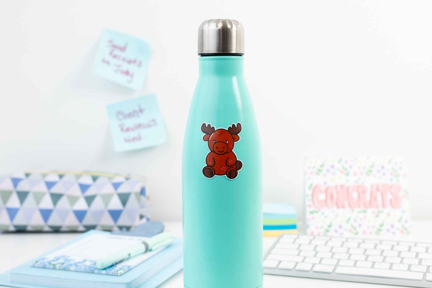 Cute Moose Sticker