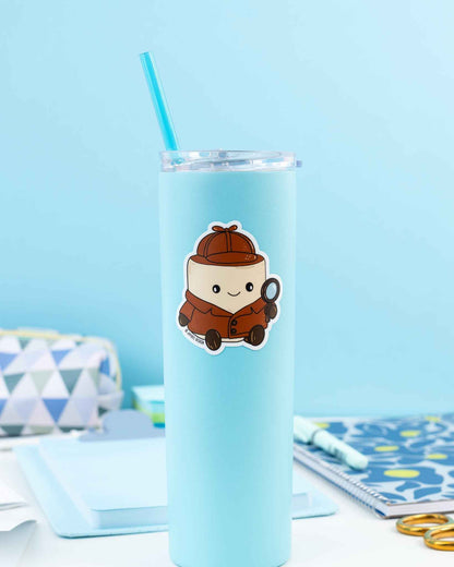 Marshmallow Detective Sticker