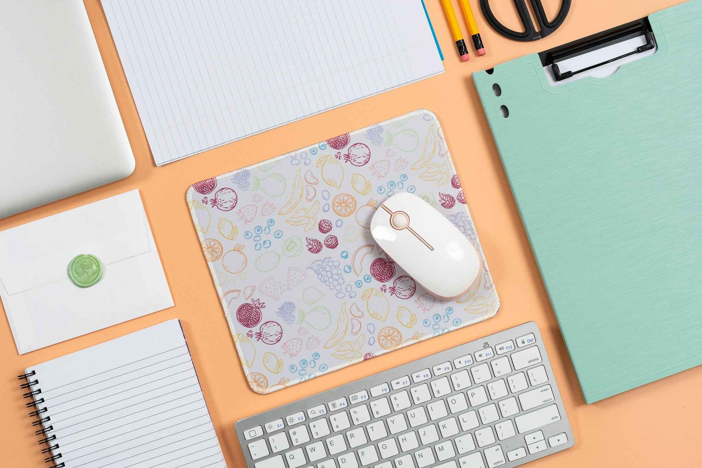 Fruit Basket Pattern Mousepad