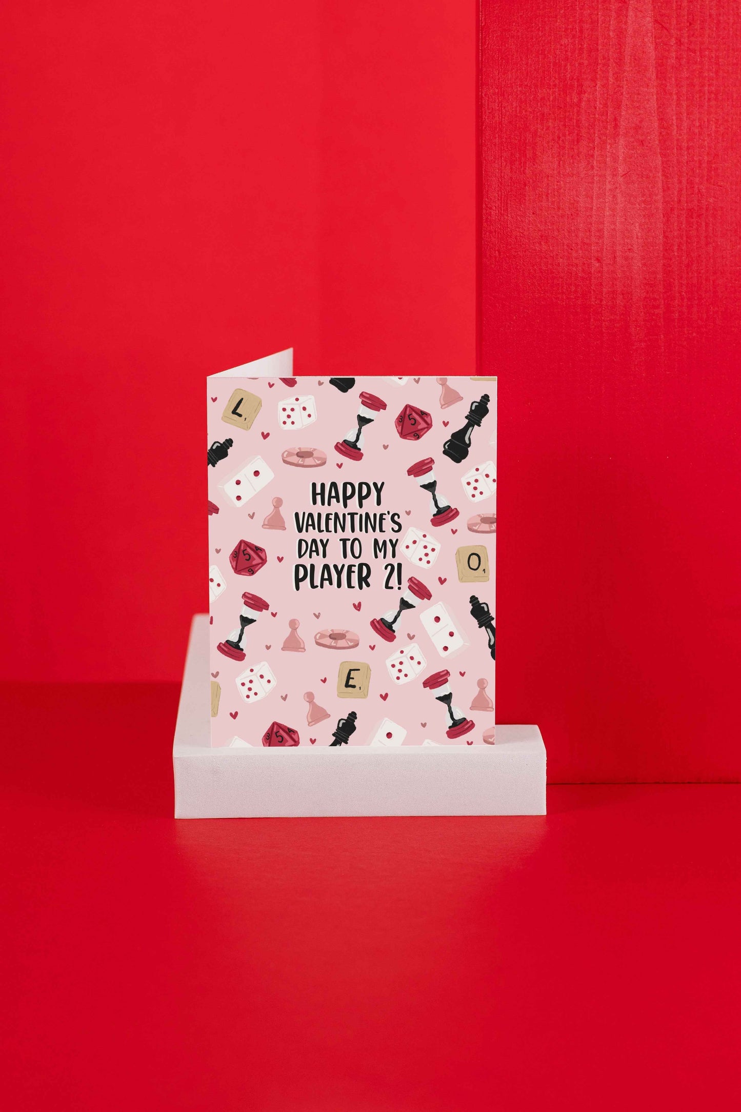 Happy Valetine's Day To My Player 2! - Greeting Card