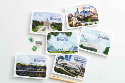 Alberta Legislature Edmonton Postcards