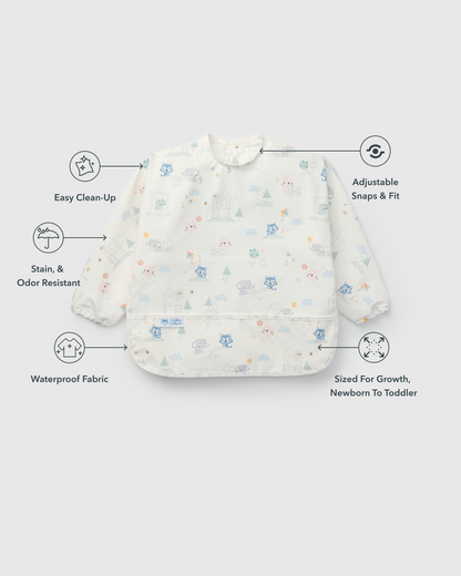 Long Sleeve Bib - Mini Mathletes