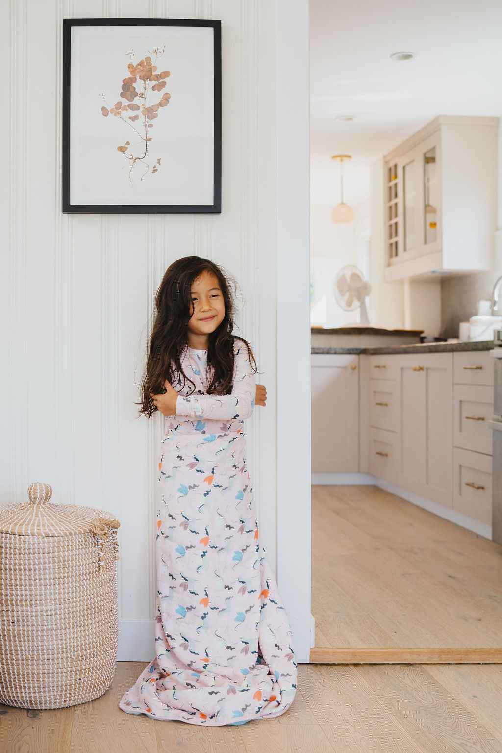 Baby Bamboo Muslin Sleep Sack 0.5 TOG - Unicorn Ballet
