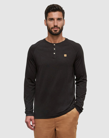 TreeBlend Baker Henley Langarm