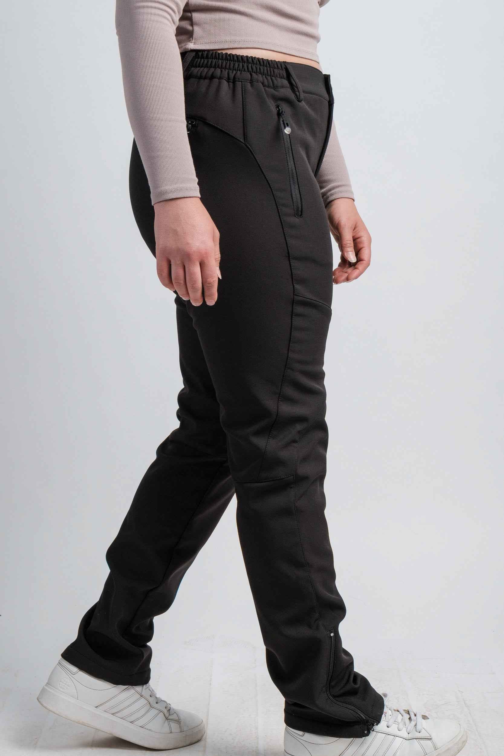 Women's Black High Waist V2 Adventure Water Resistant Pants