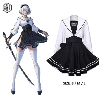 Anime Cosplay Dress Halloween Costume Set Anime Sailor Style Costume