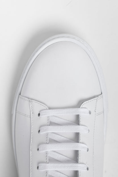 Off White Calfskin Città Sneaker